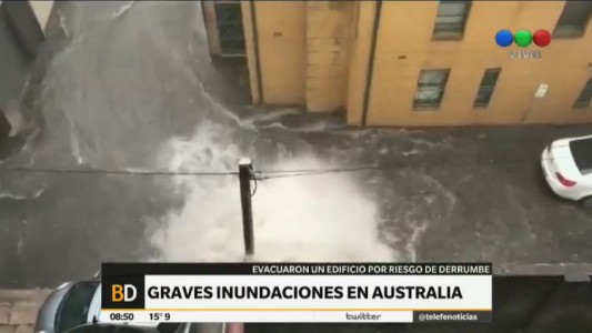 Graves inundaciones en Australia