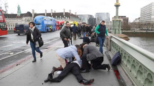 Tiros en el Parlamento británico: suspendieron las sesiones