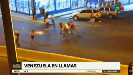 Venezuela en llamas: dos muertos por disturbios, saqueos e incidentes en una iglesia