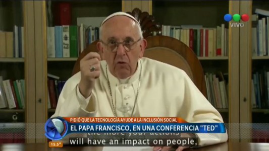 El Papa Francisco sorprende con una charla TED