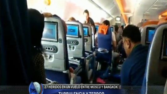 Turbulencia de "cielo abierto": 27 pasajeros heridos