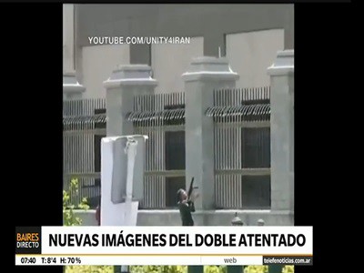 El enfrentamiento a tiros en el Parlamento iraní