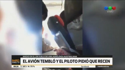 Video: el avión de una empresa low cost tembló y el piloto pidió que recen