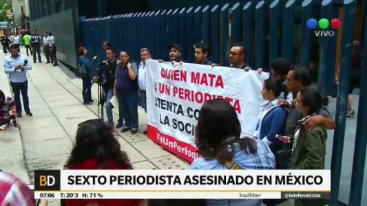 Hallan muerto a otro periodista en México, el sexto en lo que del año