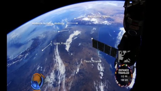 Video: Europa, desde el espacio