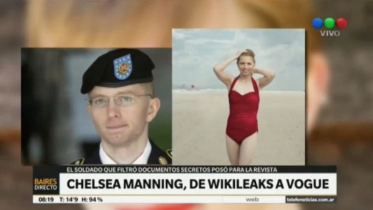 Chelsea Manning posó para Vogue