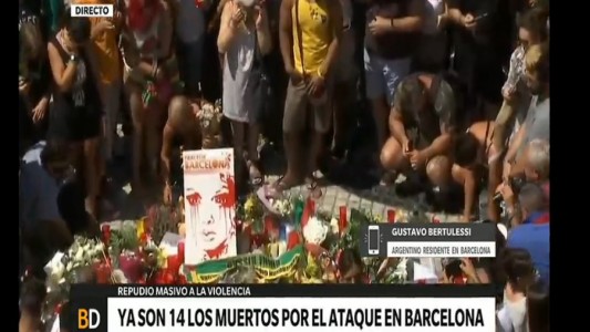 Barcelona: "Se intenta mostrar que la violencia no nos venció"