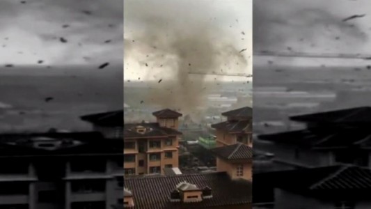 Tornado devastador azotó el noreste de China