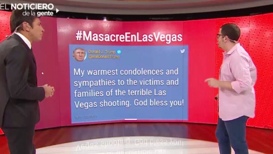 #MasacreEnLasVegas Los mensajes en las redes sociales