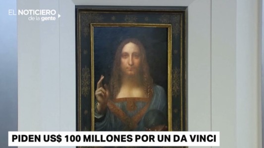 Subastarán una obra de Da Vinci valorada en 100 millones de dólares