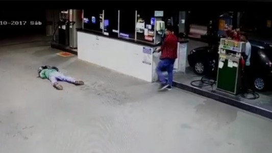 Policía de civil mató a un ladrón que intentó robarle en una estación de servicio