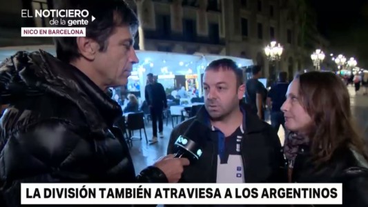 Catalunia: La división también afecta a los argentinos