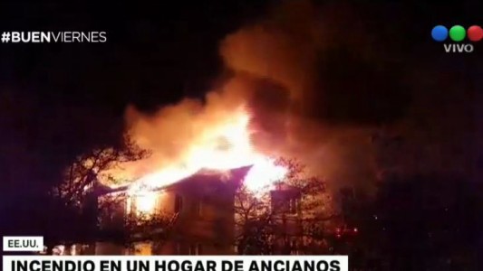 Incendio en un hogar de ancianos en Estados Unidos
