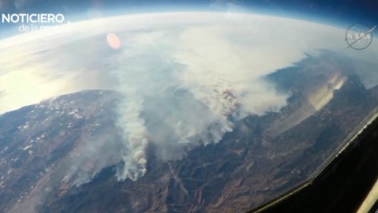 Los incendios en California, desde el espacio