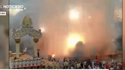 Accidente con pirotecnia: 22 heridos