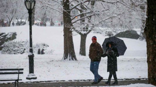 Nevó en Florida por primera vez en 30 años