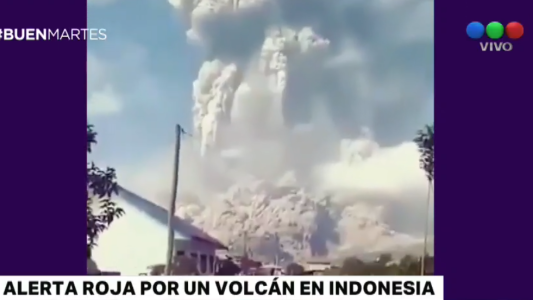 Alerta roja en Indonesia por el volcán Sinabung
