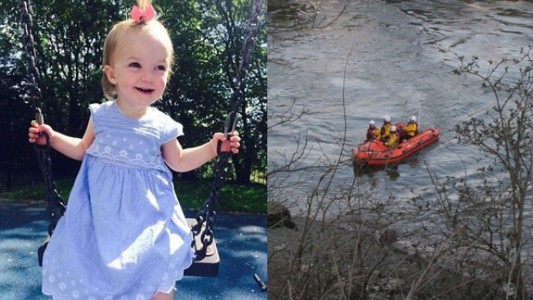 Robaron un auto con una nena adentro y la tiraron en un río