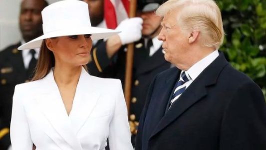 ¿Otro desplante?: el incómodo momento que le hizo pasar Melania a Donald Trump