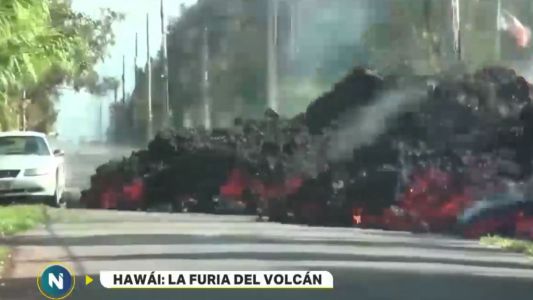 Hawái en llamas: el avance de la lava tras la erupción del volcán Kilauea