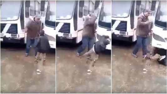 Terrible video de maltrato a un nene inmigrante en Argelia