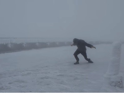 #EsViral Los que juegan con el viento