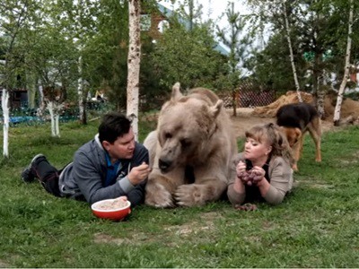 #EsViral La tierna mascota de la familia de 140 kilos