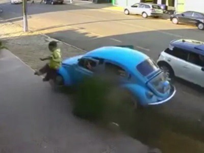 #EsViral Salvado por milímetros