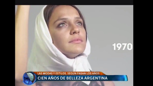 Cien años de belleza argentina