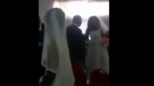 De no creer: la amante del novio apareció en plena boda vestida de blanco