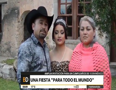 La fiesta de 15 de Rubí: el video invitación que se viralizó en Facebook