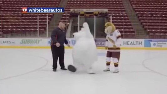 #EsViral La publicidad con el oso polar que no puede caminar en el hielo