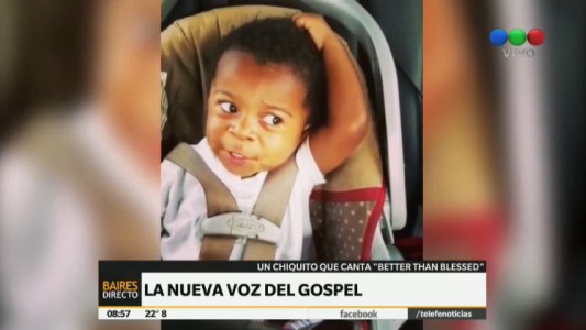 El pequeño que canta gospel y se viraliza
