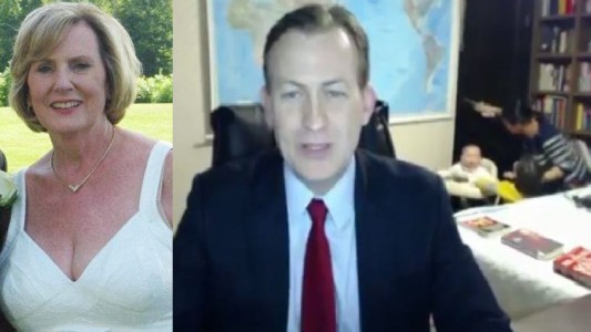 Habló la madre del hombre que se volvió viral en la BBC: "El video es divertidísimo"