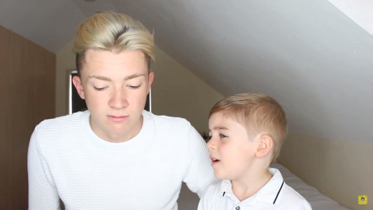 La tierna reacción de un nene de 5 años al enterarse que su hermano es gay