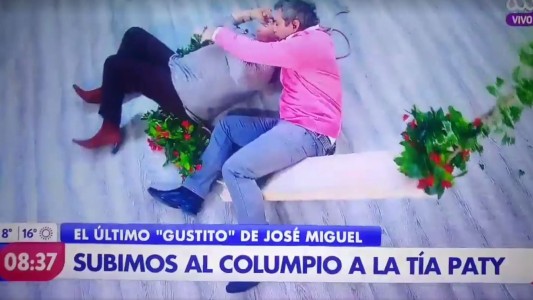 La increíble caída de dos conductores chilenos de TV en vivo se volvió furor en las redes sociales