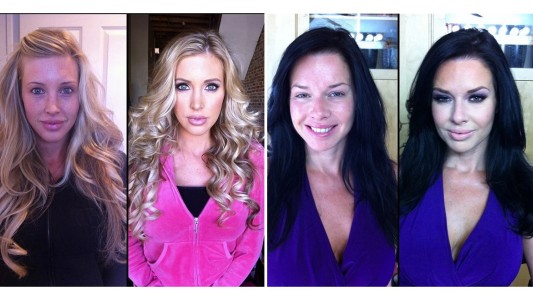 Maquilla a actrices porno y sus fotos se vuelven virales