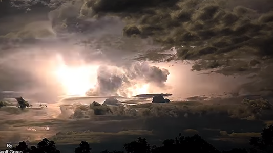 El video de una espectacular megatormenta en Australia que es furor en las redes