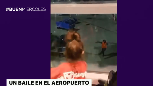 Un baile en el aeropuerto que se volvió viral
