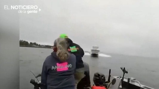 El yate les pasó por encima