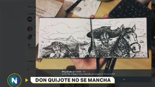 Arrancó la lectura compartida del Qujiote de la Mancha en redes sociales