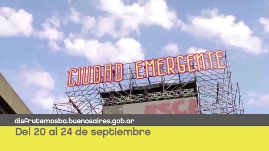 #SalgamosADisfrutarLaCiudad Ciudad Emergente, Bienal de Arte Joven y Expo Smart City