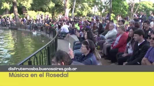 Salgamos A Disfrutar La Ciudad: Música en el Rosedal, Patio de Los Lecheros y Plazas Activas