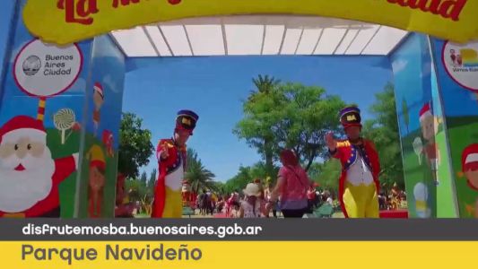 #AgendaBA Parque y desfile Navideño, visitas nocturnas al jardín andaluz