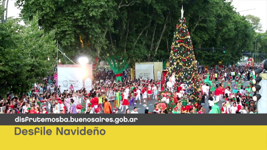 #AgendaBA Parque Navideño, Buenos Aires 2018 despide el año y el desfile de Papa Noel por las calles porteñas