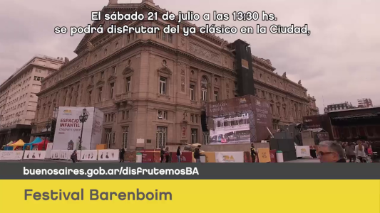 #AgendaBA Festival Barenboim, Bs. As. celebra Colombia y Fuego Amigo