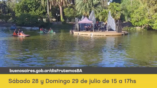 #AgendaBA Música en el Rosedal, Centro Cultural Recoleta y La Usina del Arte