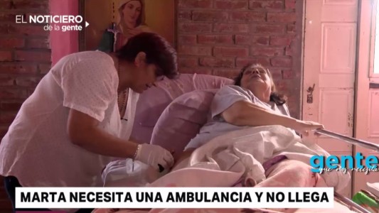 Esperando la ambulancia