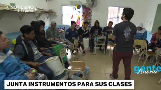 Hacer música: el objetivo de Juan