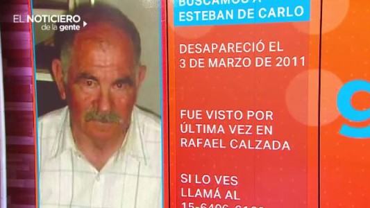 #GenteQueBuscamos ¿Dónde está Estebanm de Carlo?